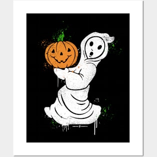 Vintage Halloween Ghost Posters and Art